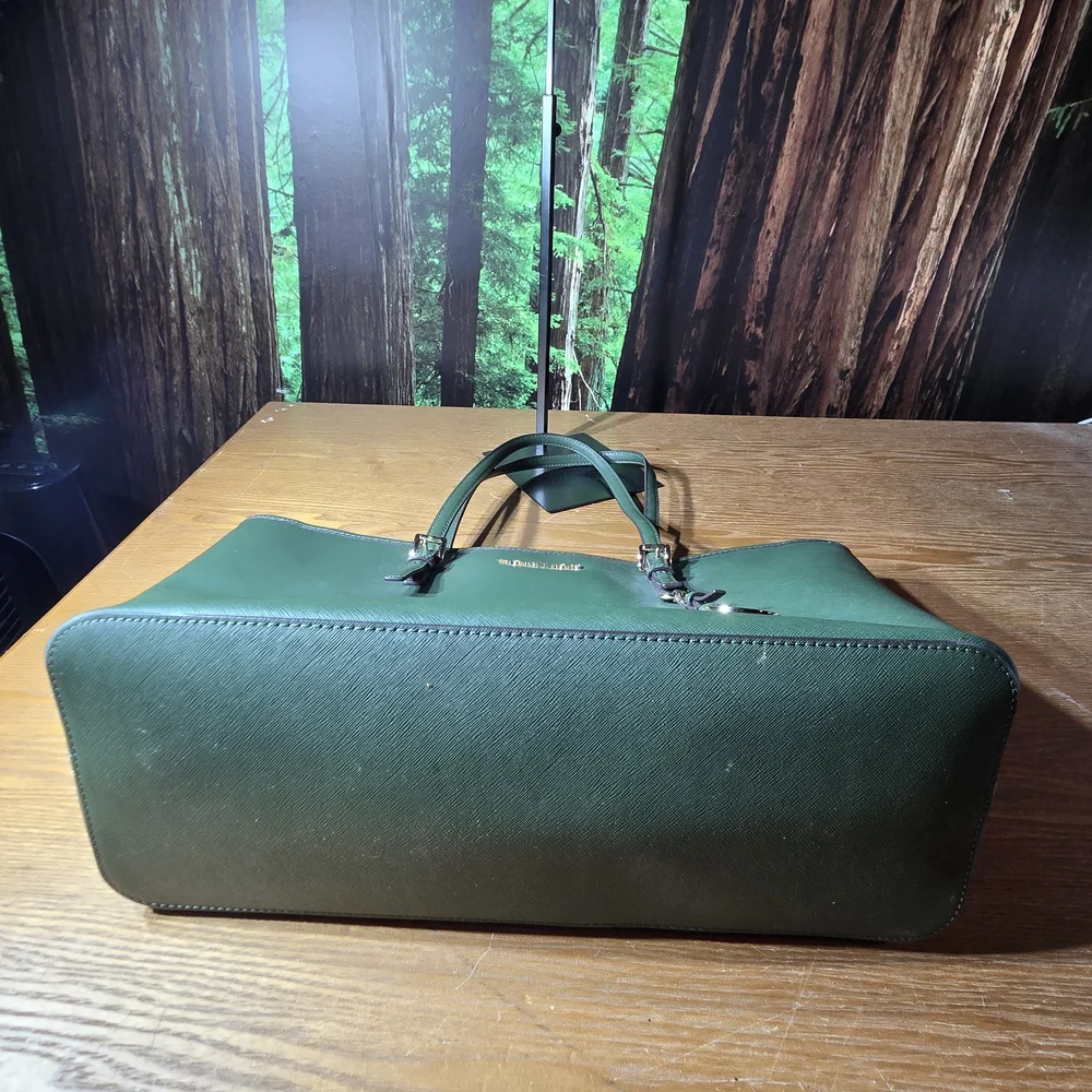 Michael Kors Green Tote Bag - Picture 10 of 13
